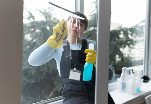 Nettoyage de vitres intérieures et extérieures à Viménil